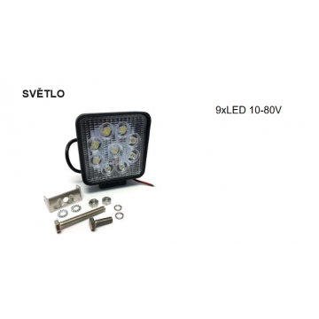 SVĚTLO 9xLED 10-80V