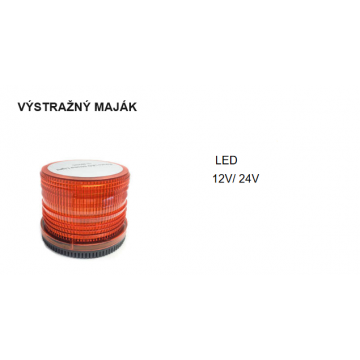 VÝSTAŽNÝ MAJÁK LED 12V-24V