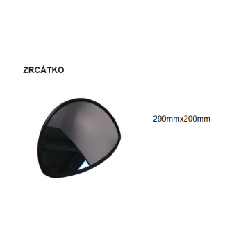 ZRCÁTKO  290 mmx200 mm