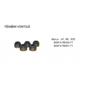 Těsnění ventilů Toyota motor 4Y, 5K, 1DZ, 80913-76034-71, 80913-760410-71