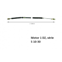 Kabel akcelerátoru motor 1 DZ, série 5 10-30