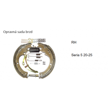 Opravná sada brzd Toyota RH...