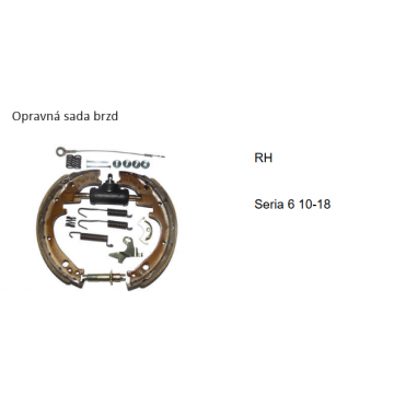 Opravná sada brzd Toyota RH...