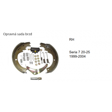 Opravná sada brzd Toyota RH...