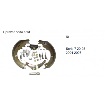 Opravná sada brzd Toyota RH...