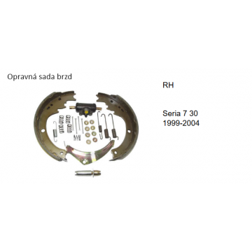 Opravná sada brzd Toyota RH...