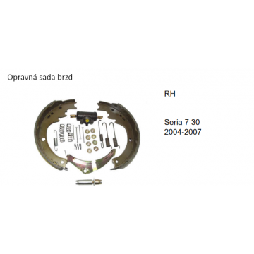 Opravná sada brzd Toyota RH...