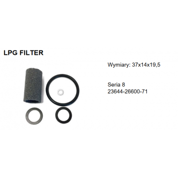 LPG filtr Toyota 37x14x19,5...