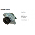 Alternátor 12V, 50A řada 7/8 motor 1DZ, 2Z, 13Z, 14Z, 15Z