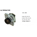 Alternátor 12V , 50A řada 5-6, 10-45 motor 1DZ, 2Z, 1Z, 2J, 3F, 11Z, 13Z 27060-78305-71