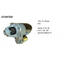 Startér 12V, 9 z?bów Dry řada 4 10-18 motor 3P, 4P 28100-76002-71