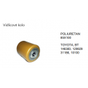 Vidlicové kolo 85x100 Toyota,BT 146383,129929,31186,10100 Polyuretan