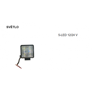 SVĚTLO 5-LED 12-24V